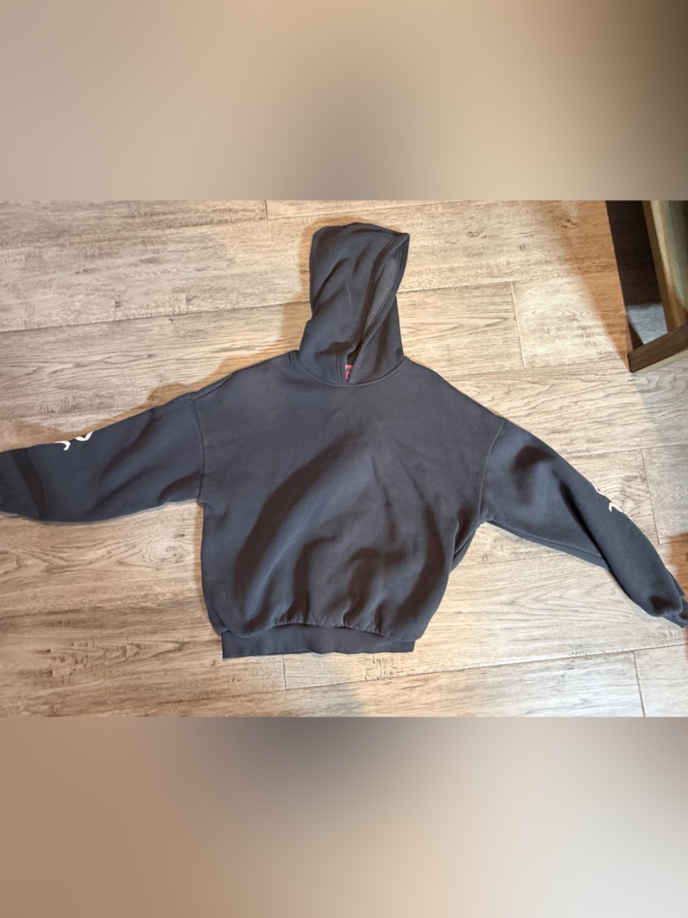 Edikted dark gray Hooded Sweatshirt